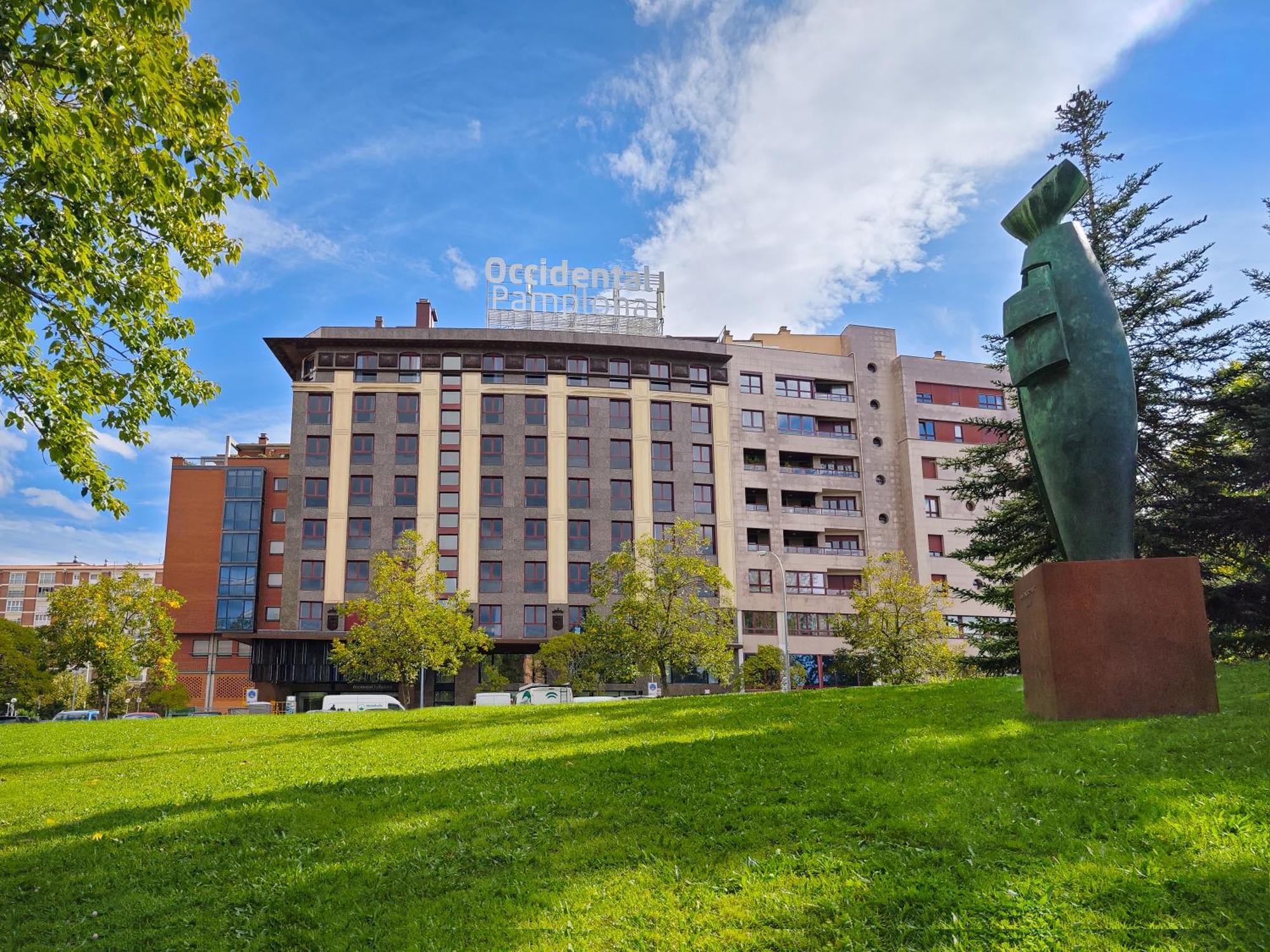 Hotel Occidental Pamplona Exterior foto